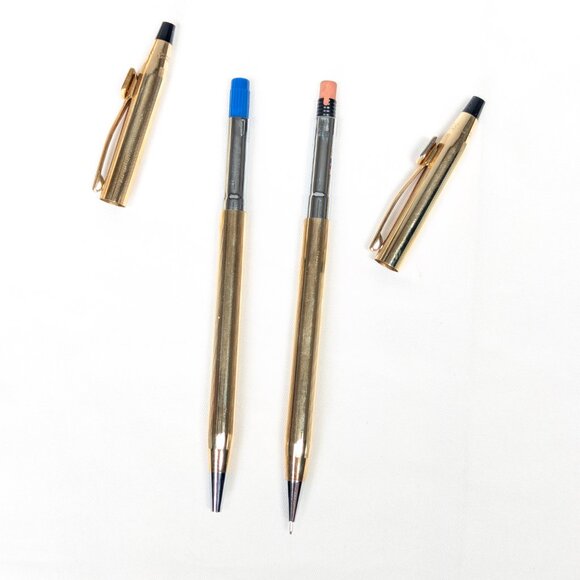 CROSS Pen and Pencil Set - Chevron Brand - Vintage - Picture 6 of 12